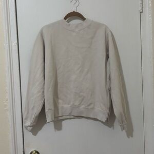 Assembly Label White Sweatshirt